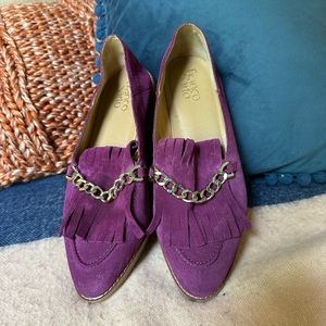 Franco Sarto suede flats